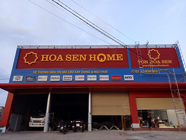 Hoa Sen Home - Buôn Hồ - Quảng Cáo Nhân Việt - Công Ty TNHH Quảng Cáo Và Xây Dựng Nhân Việt